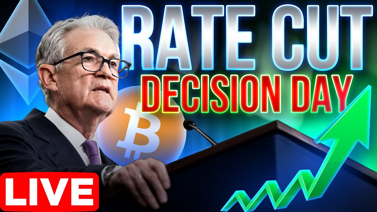 Fed Rate Cut Decision🔴Jerome Powell LIVE!🔥