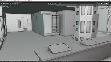 Blender Spaceship Primary Weapon Metaverse UPBGE Map Update