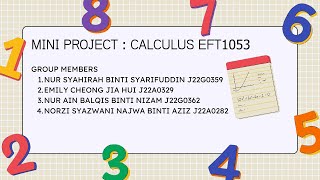 MINI PROJECT CALCULUS EFT1053