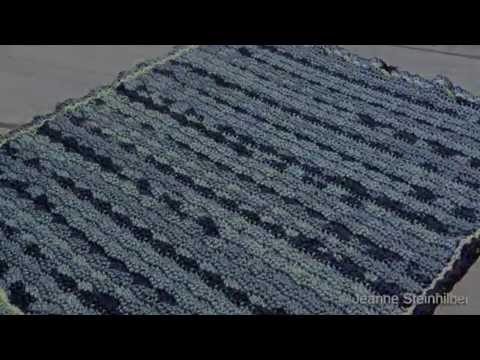 Crochet Blue Waves afghano Tutorial