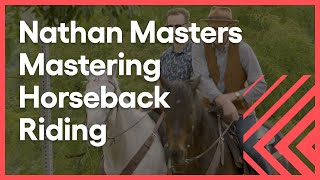 Nathan Masters Tries to Get a Hang of Horseback Riding | Lost LA