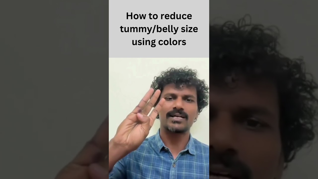 Как уменьшить размер живота с помощью цветов?