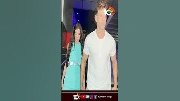 #hritikroshan With Gf Saba Azad Spotted at Hakkasan #bandra #10tvet #shorts