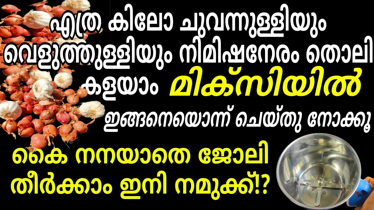 ഉള്ളി ആളത്ര നിസ്സാരക്കാരനല്ല ട്ടോ | കൈ നനയാതെ ജോലി തീർക്കാം | ഇത്രയും പ്രതീക്ഷിചില്ല | Amazing Tips