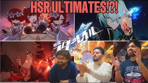 ALL OF HONKAI STAR RAIL ULTIMATES ANIMATIONS REACTION