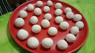 Homemade Spungy White Rasgulle So Yummy