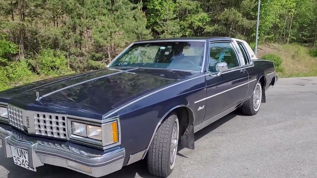 1985 Oldsmobile Delta 88 Royale Brougham with 307 V8 Walkaround test drive