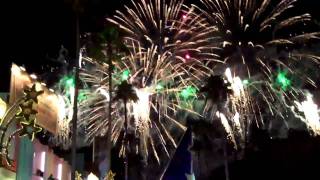 Disney World New Years Eve Countdown 2010 - 2011 From Hollywood Studios
