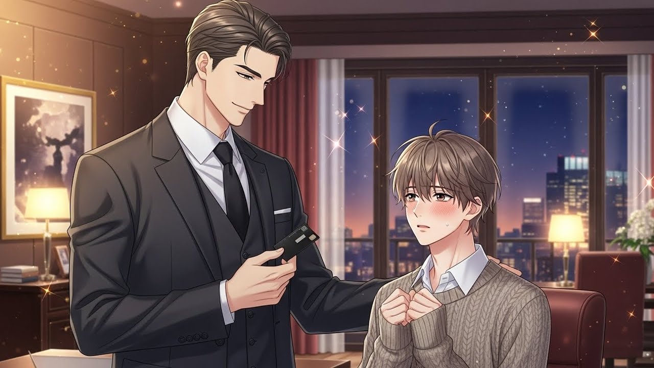 He played the poor, innocent boy for cash. The rich man fell for the act and paid generously.