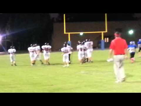 East Prairie Junior High School Zeke Estes TD