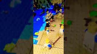 Lego Schildkröten am Piraten Strand #lego #turtle #pirates #beach #shorts #shark #funny #trending