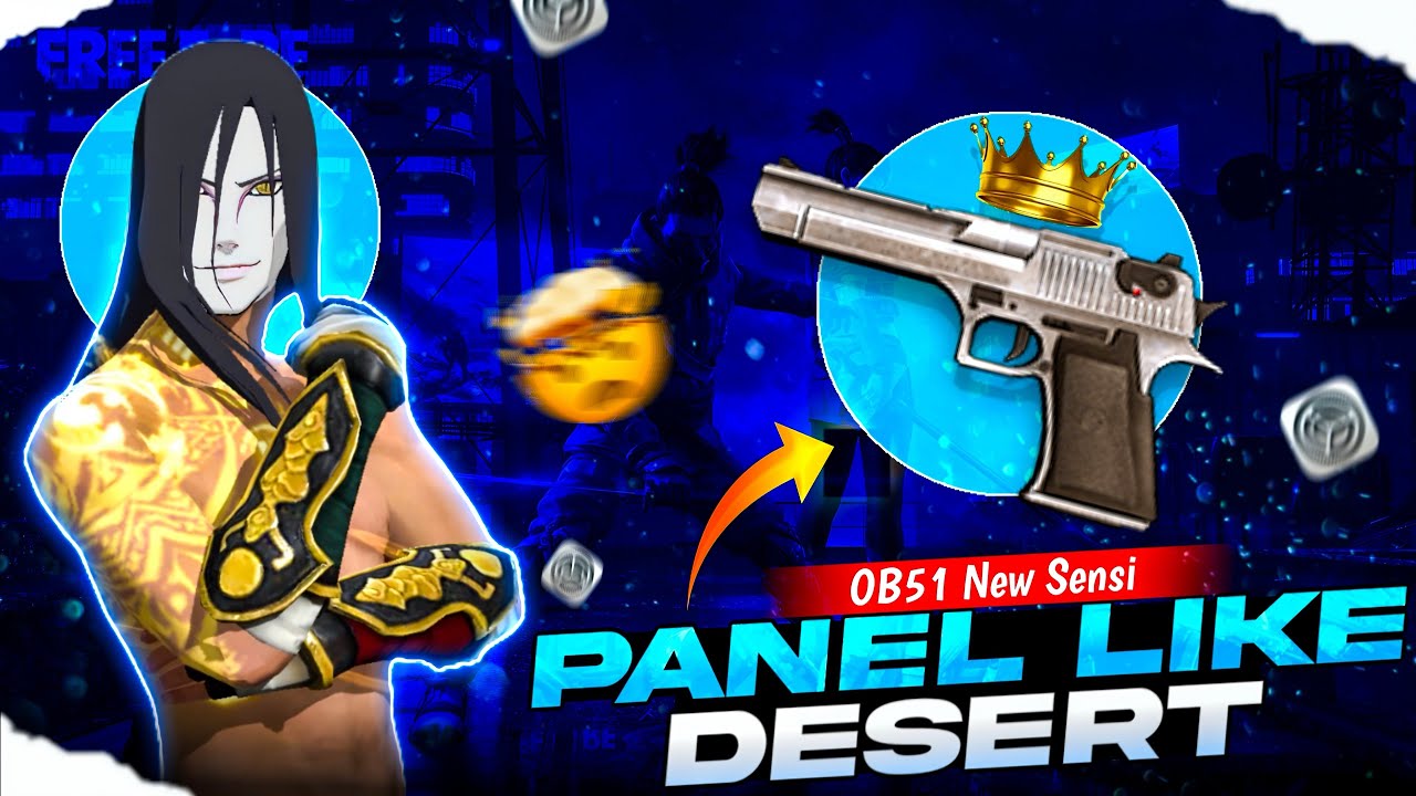 New OB51 Sensi Revealed 😱 Desert Eagle No Recoil One Tap Headshot Trick 🔥 Free Fire