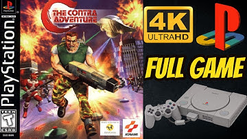 C The Contra Adventure | PS1 | 4K60ᶠᵖˢ UHD🔴 | Longplay Walkthrough Playthrough Full Movie Game