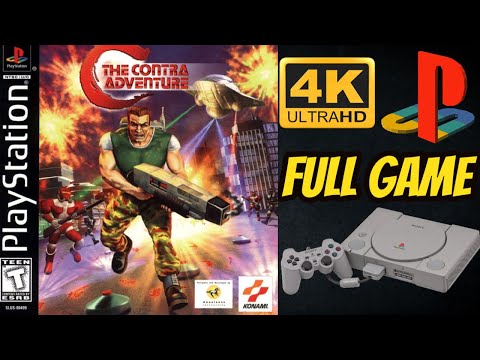 C The Contra Adventure | PS1 | 4K60ᶠᵖˢ UHD? | Longplay Walkthrough Playthrough Full Movie Game
