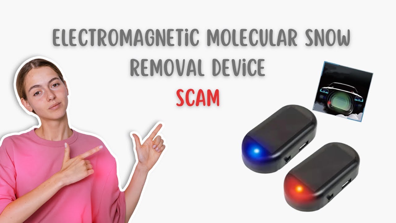 Don't Fall For The Electromagnetic Snow Removal Device Scam