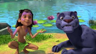 Jungle Book Cartoon For kids | When The Jungle Sleeps Mega Episode | Elephant Video | Hathi | Mowgli