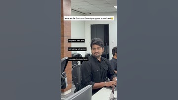 Frontend vs Backend😂 #trending #funny #youtubeshorts #softwareengineer #software #telugu #viral