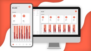 Habit Tracker Website | HTML &amp; CSS | Part 2 (Top)