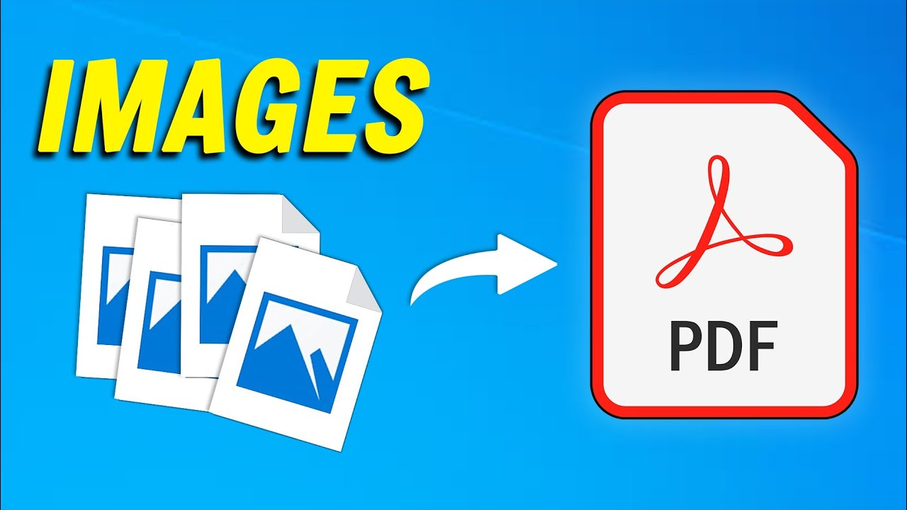 Как создать PDF-файл из изображений на ноутбуке (простой способ)