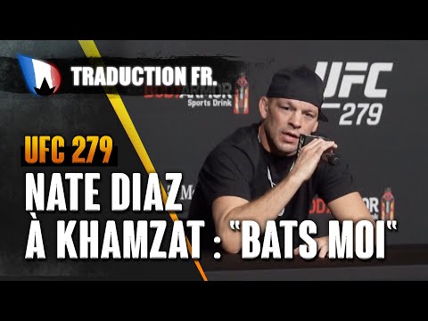 Nate Diaz sur Khamzat : "j'ai abandonné la préparation"
