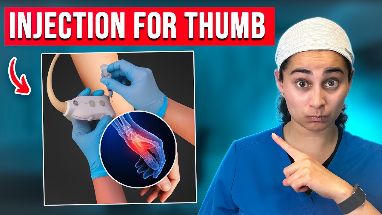 Watch a LIVE Thumb Arthritis Injection | Doctor POV