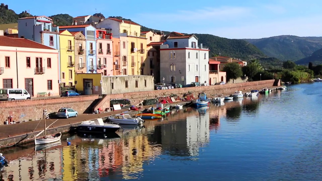 The Colorful Town Of Bosa Sardinia In 7 Minutes Youtube