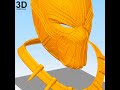 golden Jaguar helmet necklace black panther 2018 3d printable model print file stl simplify3d