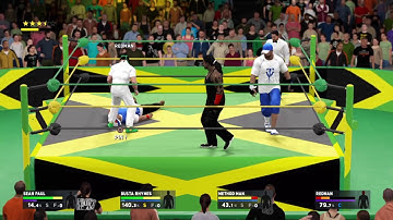 Def Jam 2K17 - Sean Paul vs Busta Rhymes vs Method Man vs Redman - Babylon