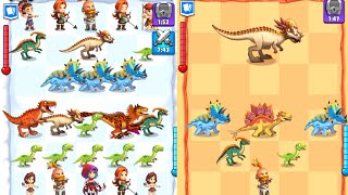 Dinosaur Merge Master - Dino Merge Fusion Battle, Max Level Gameplay, screenshot 2