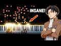 Insane attack on titan season 4 final season op  boku no sensou  my war piano