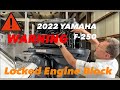 WARNING!!! 2022 Yamaha F-250 Locked Engine Block When Flushing Motor.