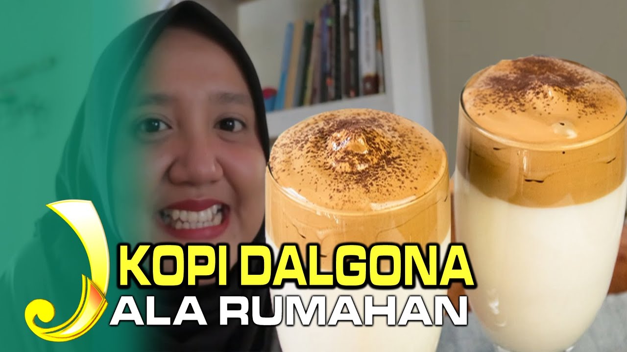  CARA BUAT KOPI  DALGONA DI RUMAH YouTube