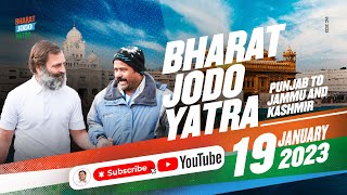 Bharat Jodo Yatra | Ferozepur Kalan to Lakhanpur | Pathankot to Kathua | Punjab to Jammu & Kashmir