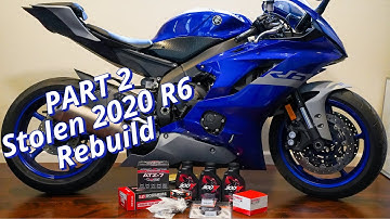 Starting The Stolen 2020 R6 For The First Time | Stolen R6 Rebuild Part 2