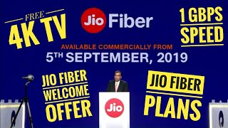 Jio fiber welcome offer – free 4k tv – jio fiber plans with price | தமிழ் | jio set top box |