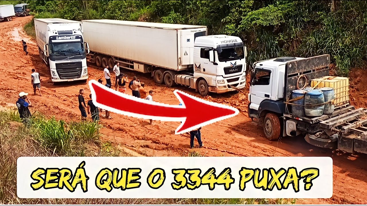 PUXADAS BRUTAS DE CARRETAS