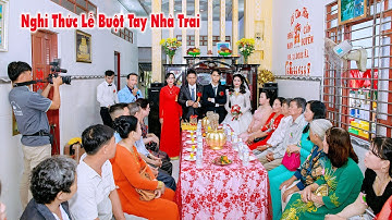 Nghi Thức Lễ Buột Tay Nhà Trai  - HOÀI NAM & CẨM DUYÊN 2023 - Hỏi Cưới Miền Tây
