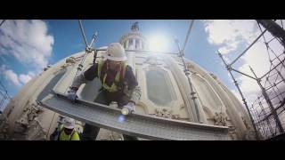 Dome Restoration: A Mega Team Effort