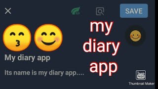 my diary app।  the best diary app।nitesh tv । screenshot 4
