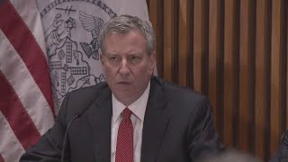 Mayor De Blasio Addresses Wednesday's Snowstorm