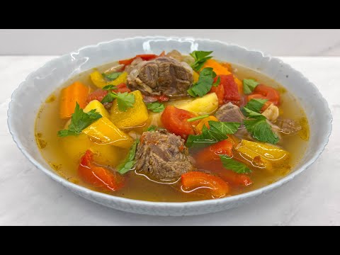 Вкуснейшая Шурпа из Баранины Правильный Рецепт / Рецепт Шурпы / Shurpa Soup Recipe