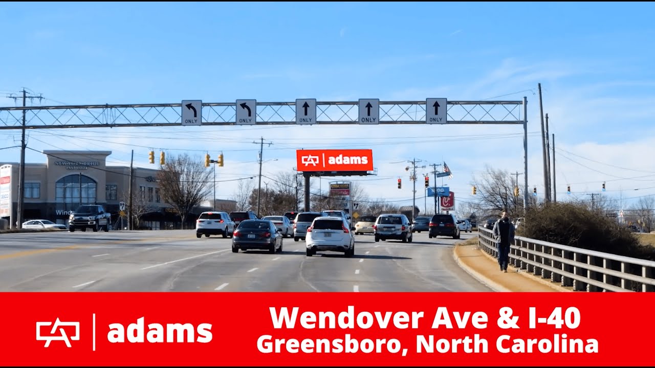 Adams Outdoor - Digital Billboard Greensboro - Sizzle Reel