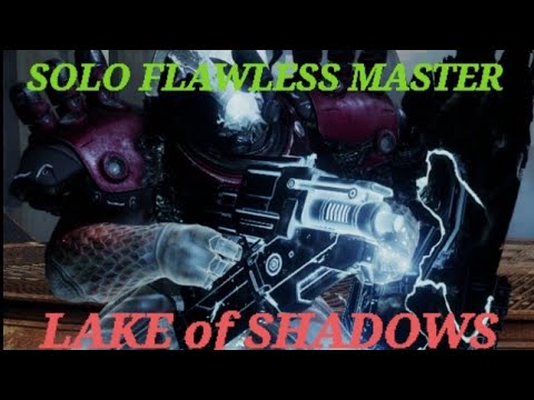 Solo flawless master Lake of Shadows - Strand Hunter - DESTINY2 LIGHTFALL