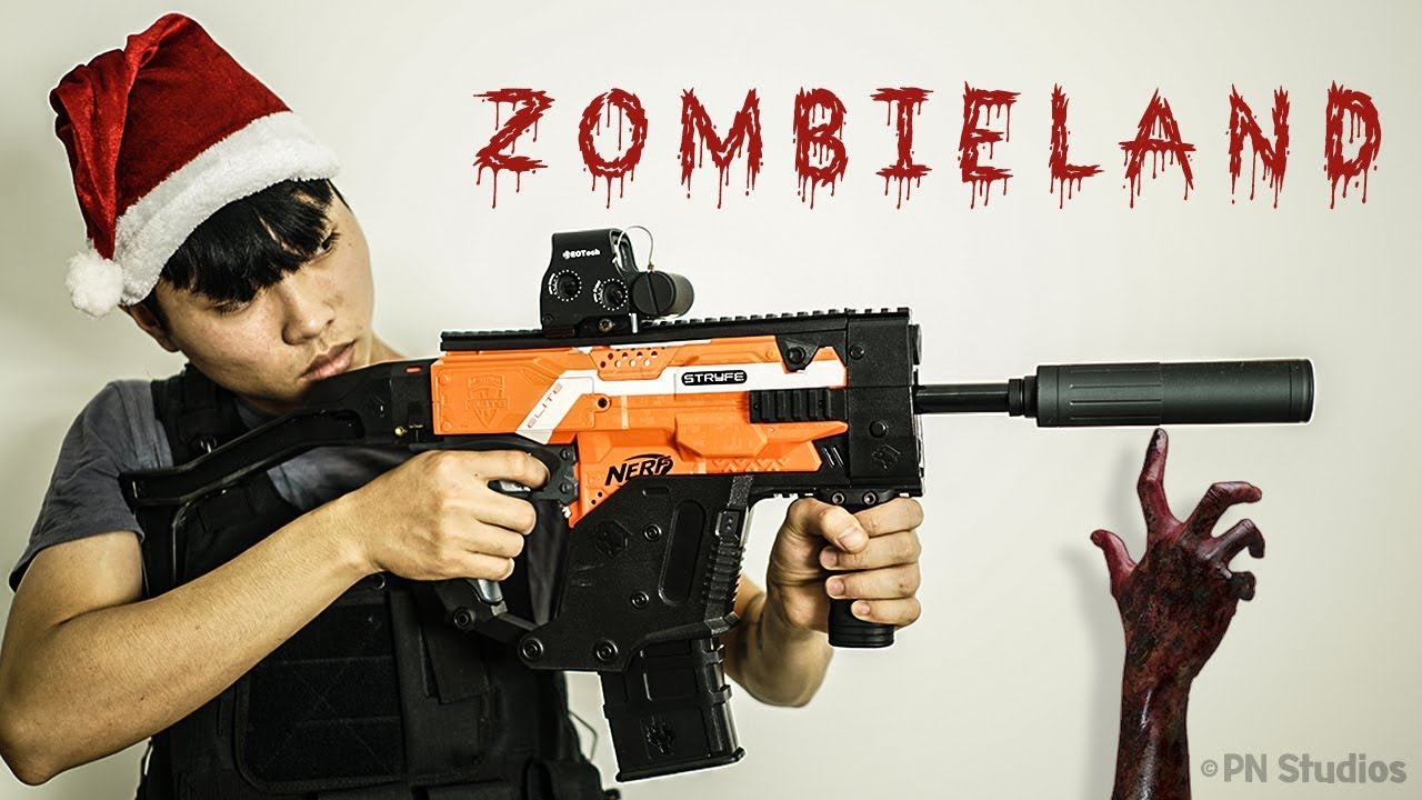 zombie nerf war videos