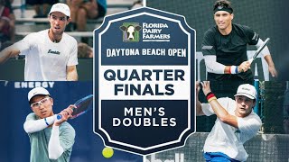 Johnson/Ge vs Devilliers/Protzek at the Florida Dairy Farmers Daytona Beach Open