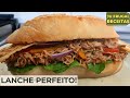 Como Fazer LANCHE de PERNIL Suculento, Super Fácil, Saboroso e Nutritivo