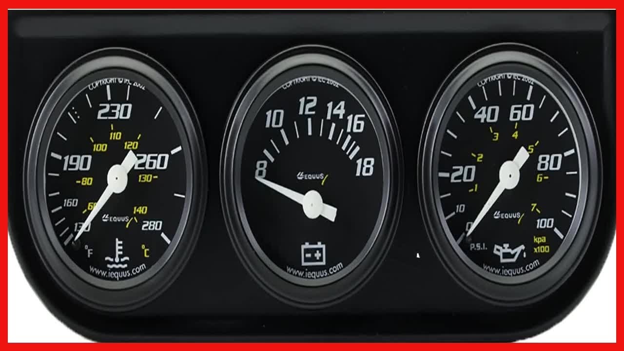 Компактный комплект из трех датчиков для точного контроля работы двигателя днем ​​и ночью.