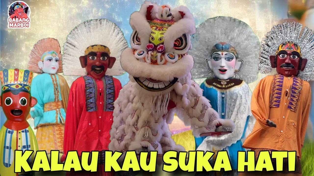 LAGU KALAU KAU SUKA HATI Versi ONDEL ONDEL joget dan BARONGSAY | SELAMAT ULANG TAHUN HAPPY BIRTHDAY