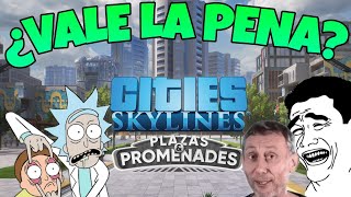 cities skylines plazas and promenades review 💁‍♂️🏞️ completo