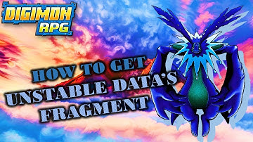 Digimon RPG Online - How to Get "Unstable Data